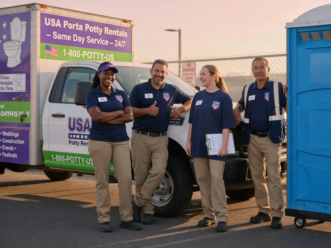Porta Potty Rental company in West Fargo, ND